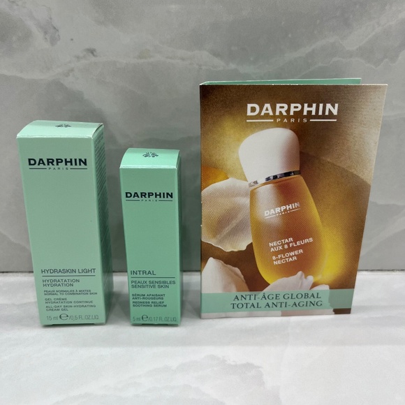 Darphin Paris Hydraskin Light + Intral + Nectar - Travel Size - NWT
